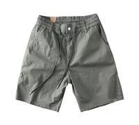 Générique Short Cargo Homme Grande Taille, Short Cargo délavé, léger et Extensible, Coupe décontractée, élastique, Jambes Droites, Short d'été décontracté
