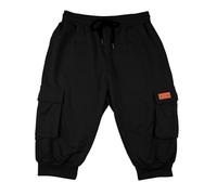 Générique Short Cargo Homme,Pantalon De Travail éPais, Coupe DéContractéE, Style Casual Outdoor, 70% (Black, L)