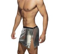 Générique Short Court Homme - Short Brillant RéGlable Pour Homme Jupe Sexy De Performance En BoîTe De Nuit Couleur Unie Mini Portefeuille
