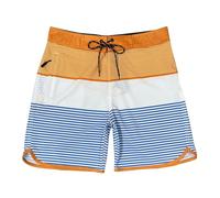 Générique Short de Plage Homme Extensible et décontracté pour Un Style Ample et Tendance Lors de Vos activités Fitness ou balades en Bord de mer (Orange, 36)