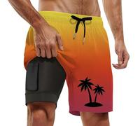 Générique Short De Plage Rouge Long Plage Oversize Violet Bains Transparent sans Pale 62 The Carreaux Ceinture Army Carreau Imprime Bodybuilding Élasthanne Ouvert Minimaliste