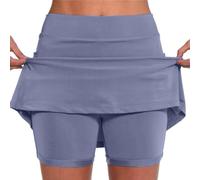 Générique Short de Sport Femme,amaon Mon Compte Mon Panier,avec Poches Sport Décontracté Jupe Couleur Unie Grande Taille Short Taille Moyenne Pantalons- La Randonnée, La Course Pas Cher