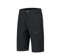 Générique Short Décontracté Homme Pantalon Sept Points Été Uni Lâche Confortable pour Hommes(Black, XXXXXL)