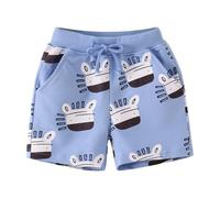 Générique Short Enfant Garcon, Shorts Décontractés Enfants Garçons Mode Sport Plage Cargo Imprimés Dessins Animés Tout-Petits