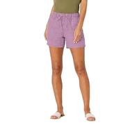 Générique Short Femme Taille Élastique avec Cordon Coupe Ample Poches Plaquées Unies Style Décontracté Confortable pour Quotidien Vacances Été