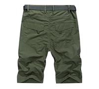 Générique Short Homme Bermuda - Short De Randonnée Cargo Décontracté pour Hommes Extensible dans 4 Directions Léger Été avec Plusieurs Poches 30 46 (avec Ceinture)