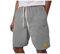 Générique Short Homme Casual Shorts Court Ete Bermuda Pantalon avec Poches Confortable Cordon Ajustable Et Taille Élastique Confortables Coupe Droite Pantalons Courts Idéals pour Le Quotidien