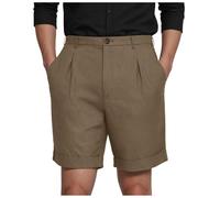 Générique Short Homme Été Taille Elastique avec Poches Short Homme Regular Fit L'été Cordon Ajustable Et Taille Élastique Confortables Coupe Droite Pantalons Courts Idéals pour Le Quotidien