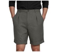 Générique Short Homme Été Taille Elastique avec Poches Short Homme Regular Fit L'été Cordon Ajustable Et Taille Élastique Confortables Coupe Droite Pantalons Courts Idéals pour Le Quotidien