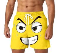 Générique Short Homme, Short Homme Blanc, Short D'été Décontracté avec Poches Loose Rétro Polyvalent Confortable Au Quotidien Maillot de Bain Jogging