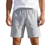 Générique Short Homte Teinture, Short Plage Hommes, Taille Élastique Cordon, Shorts Motif Noir Blanc Gradient, Respirant Confortable, pour Sorties, Vacances, Vie Quotidienne, Cadeau