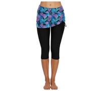 Générique Short Maillot De Bain Femme -Été Grande Taille Sexy Hanche chérie Maille épissure G String Pantalon Femmes Sexy Plage Pantalon de Bain (Navy M)