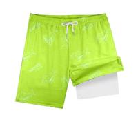 Générique Short pour Filles Tendance été vêtement décontracté Confortable avec élastique Motif imprimé Parfait pour école Loisirs Quotidien Plein air