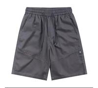 Générique Short pour Hommes - Shorts pour Hommes Short de Travail décontracté Cinq pièces à Grandes Poches pour Homme Style rétro été