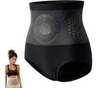Générique Short Sculptant Thermogénique Brûleur De Graisse 4 en 1 Micro Particle Sculpting Short Gainant Femme Ventre Plat sous-vêtement Amincissant sans Coutures à Taille Haute pour Femme S-2XL