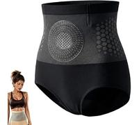 Générique Short Sculptant Thermogénique Brûleur De Graisse 4 en 1 Micro Particle Sculpting Short Gainant Femme Ventre Plat sous-vêtement Amincissant sans Coutures à Taille Haute pour Femme S-2XL
