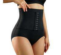 Générique Short Sculptant Thermogénique Brûleur De Graisse Culotte Gainante Taille Haute à Crochets Réglables Tissu Extensible Respirant pour Récupération Post-Partum Port sous Vêtements Ajustés