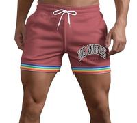Générique Short Sport Homme Grande Taille, Short Décontracté Homme Pantalon d'Été Léger avec Cordon et Poches pour Sport Plage Course