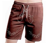 Générique Short Travail Homme Version Estivale Lettres Imprimées Détente Quotidienne Fêtes Sorties Confort Exceptionnel Respirable Liberté Mouvement Tissu Durable Lavage Facile Short Court Homme