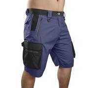 Générique Shorts Cargo pour Hommes avec 5 Poches, Pantalons de Travail VTT, Bermudas Courts, Pantalons Chino, Stretch, randonnée Estivale, Shorts de Cyclisme