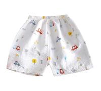 Générique Shorts De Maison pour Filles Large Taille Élastique sans Coutures Convient Short De Pyjama pour Enfant Doux Confortable Léger Short Mi-Cuisse Respirants Décontracté Élégant Pantalon