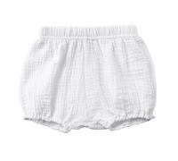 Générique Shorts en Coton et Lin pour Bébé Enfant Fille Garçon Eté Bloomer Couvre-Couche Mignon Culotte sous-vêtements Souple Confortable Pantalon Court Respirant Slips Elastique