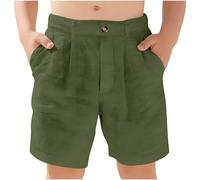 Générique Shorts en Lin décontractés pour garçons, Parfaits pour l'automne. Confortables et élégants, Ils sont également Respirants.