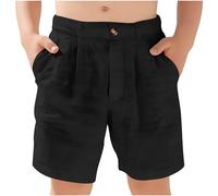Générique Shorts en Lin décontractés pour garçons, Parfaits pour l'automne. Confortables et élégants, Ils sont également Respirants.