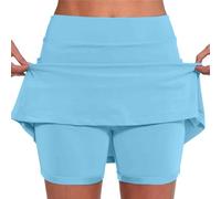 Générique Shorts et Bermudas Femme,Carte Cadeau amaon 30 Euros,avec Poches Sport Décontracté Jupe Couleur Unie Grande Taille Short Taille Moyenne Pantalons- La Randonnée, La Course Pas Cher