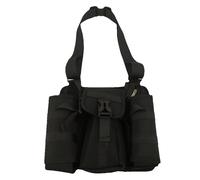 Générique Shoulder Bag with Water Bottle Holder, Sports Shoulder Bag with Bottle Carrier, Workout Shoulder Bag with Multi Pockets, Adjustable Hiking Shoulder Bag with Carabiners,