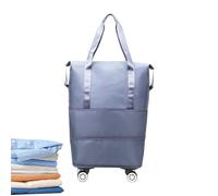 Générique Shoulder Bag with Wheels - Wheeled Handbag Travel Luggage, Under-Seat Organizer for Clothes and Essentials | Ideal Gym, Shopping, Weekend Trips, Holiday, Quick Getaways