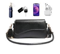 Générique Shoulder Handbags - Chic Hobo Purse Design, Trendy Faux Leather Mobile Carrier, Multi Compartment Shoulder Organizer, Everyday Casual Outfit Feature, Travel Work Daily Essentials Usage