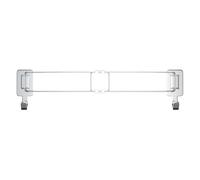 Générique Shower Corner Storage, Stainless Steel Telescopic Caddy, Space Saving Bathroom Shelf, Adjustable Storages Rod with Finish for Towels, Toiletries, Bathrooms, 26.5/10.9/4.3 inches