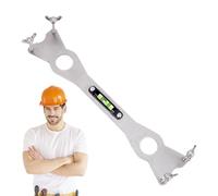 Générique Shower Drain Wrench - 9.45 Inches Faucet Pipe Tool | Stainless Steel Adjustable Plumber Wrench - Durable Positioning Tool For Bathroom Home Toilet Repair Installation Use