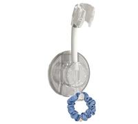 Générique Shower Head Holder, Adjustable Shower Bracket, 6Inches Waterproof and Fire-Resistant Design, No Drill Ergonomic Wand Stand for Apartment, Hotel, Dorm, Bathroom, Wall Mount, Gray Creamy