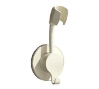 Générique Shower Head Holder, Showering Bracket, 7.09x2.95x2.17in No Drill Handheld with Adjustable, Easy Installation, Ergonomic Wand Stand for Bathroom, Apartment, Dorm, Home Use, Space Saving