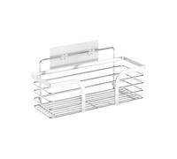Générique Shower Shelf No Drilling, Shower Caddy Suction, Bathroom Wall Shelf, Multifunctional Shower Organizer, 35x14x13cm/13.78x5.51x5.12 Inches, Ideal for Organizing Your Bathroom, Silver