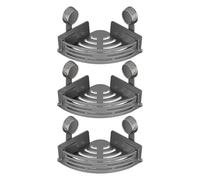 Générique Shower Shelves Suction Cup - Suction Cup No Drilling Holder | Removable Bathroom Organizer | For Bathroom Wall Shampoo Toiletry Storage Kitchen Home Pantry
