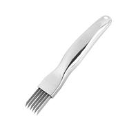 Générique Shred Silk The Knife, Couteau À Oignon Vert Haché En Acier Inoxydable, Coupe Oignons Verts, Broyeur D'oignons Verts, Coupe Oignon Trancheuse Pour La Cuisine Coupe Salade D'ail