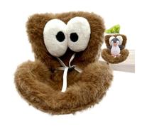 Générique Siège Auto Portable pour Poupée Bébé,Canapé en Peluche Design Grands Yeux - Siège Auto Jouet - pour Filles Bambins Jeu Vent Exposition De Collection Jouets 10-17cm