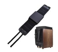 Générique Siège Cajon,Antidérapant Réglable Léger avec 2 Poches Latérales - Coussin Siège Cajon,Conçu pour, Percussionnistes Mobiles, Salle De Répétition Scolaire, Studio D'Enregistrement