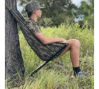 Générique Siège de Chasse Bas extérieur, Hauteur réglable, Chaise de Chasse aux Arbres pour Le Camping,1 Pcs