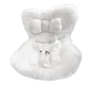 Générique Siège de de Voiture - Accessoire Doux de 17 cm, Ornement de Jouet à la Mode, pièce de décoration Rose pour | Vitrine de Collection en Tissu Peluche pour Femmes et Filles, activité de j