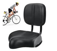 Générique Siège de Selle de vélo surdimensionné - Siège de Selle de Tricycle de vélo avec Support Dorsal - de de réglable avec Dossier Souple, pour VTT, de Route, Tricycle Adulte
