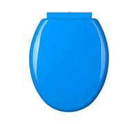 Générique Siège De Toilette épaissi à Fermeture Lente, Matériau en Résine Synthétique Thermoplastique, Technologie De Charnière à Fermeture Lente, Démontage Et Installation Rapides