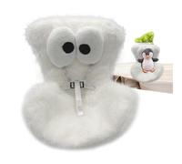 Générique Siège De Voiture pour Poupée Bébé - Coussin De Chaise en Peluche avec Design Mignon Aux Grands Yeux | Siège Auto Jouet | Destiné Aux Filles Et Bébés pour Jeu Vent Et Affichage 10-17 Cm