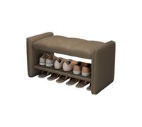 Générique Siège Ottoman Rangement rembourré, Banc d'entrée avec étagère Chaussures, vestiaire, Salon, Loisirs, for Utilisation en Bout Chambre à Coucher(Color 2,60x35x42cm)
