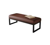 Générique Siège Ottoman Rangement rembourré, Porte d'entrée, Tabouret Chaussures, Assemblage Facile, for Chambre à Coucher, Salon, Utilisation en Fin lit(Color 2,120x38x40cm)