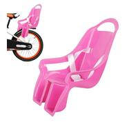Générique Siege Velo Enfant Arriere, Porte Poupee Velo Enfant Fille Rose, Accessoire De Vélo pour EnfantAvec Autocollants DIY Compatible s Et Animaux en Peluche Taille Standard