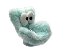 Générique Sièges Auto pour Poupées Bébé - Canapé en Peluche avec Design Doux Et Mignon À Grands Yeux,Siège Auto Jouet - Destiné Aux Filles Et Bébés pour Jeu Vent Et Affichage 10-17 Cm